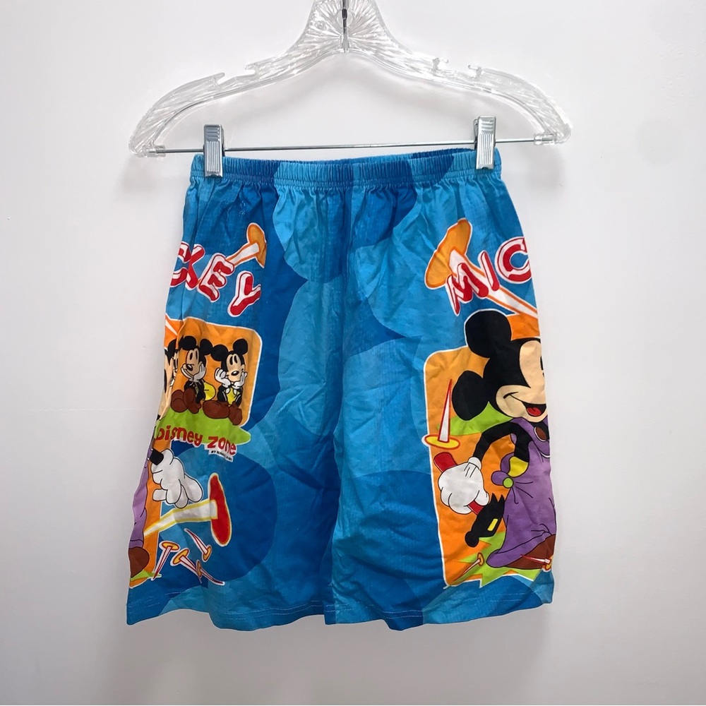 Vintage Disney Zone Mickey Mouse Shorts Size 12